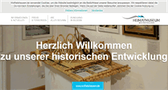 Desktop Screenshot of heimatmuseum.wolfratshausen.de